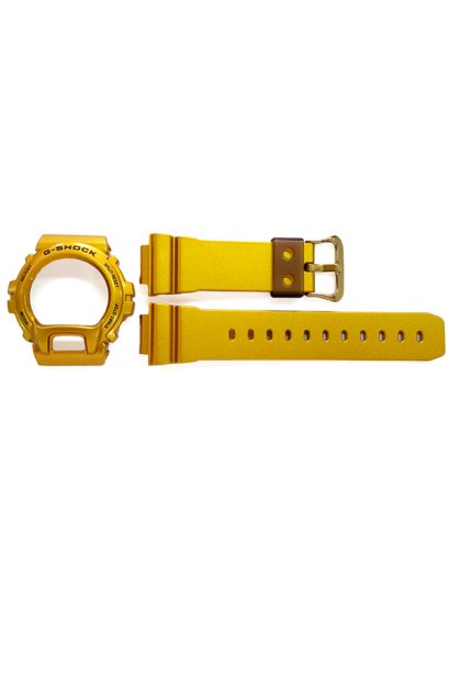 Casio G-Shock กรอบและสาย รุ่น DW-6900GD-9 (สีทอง)